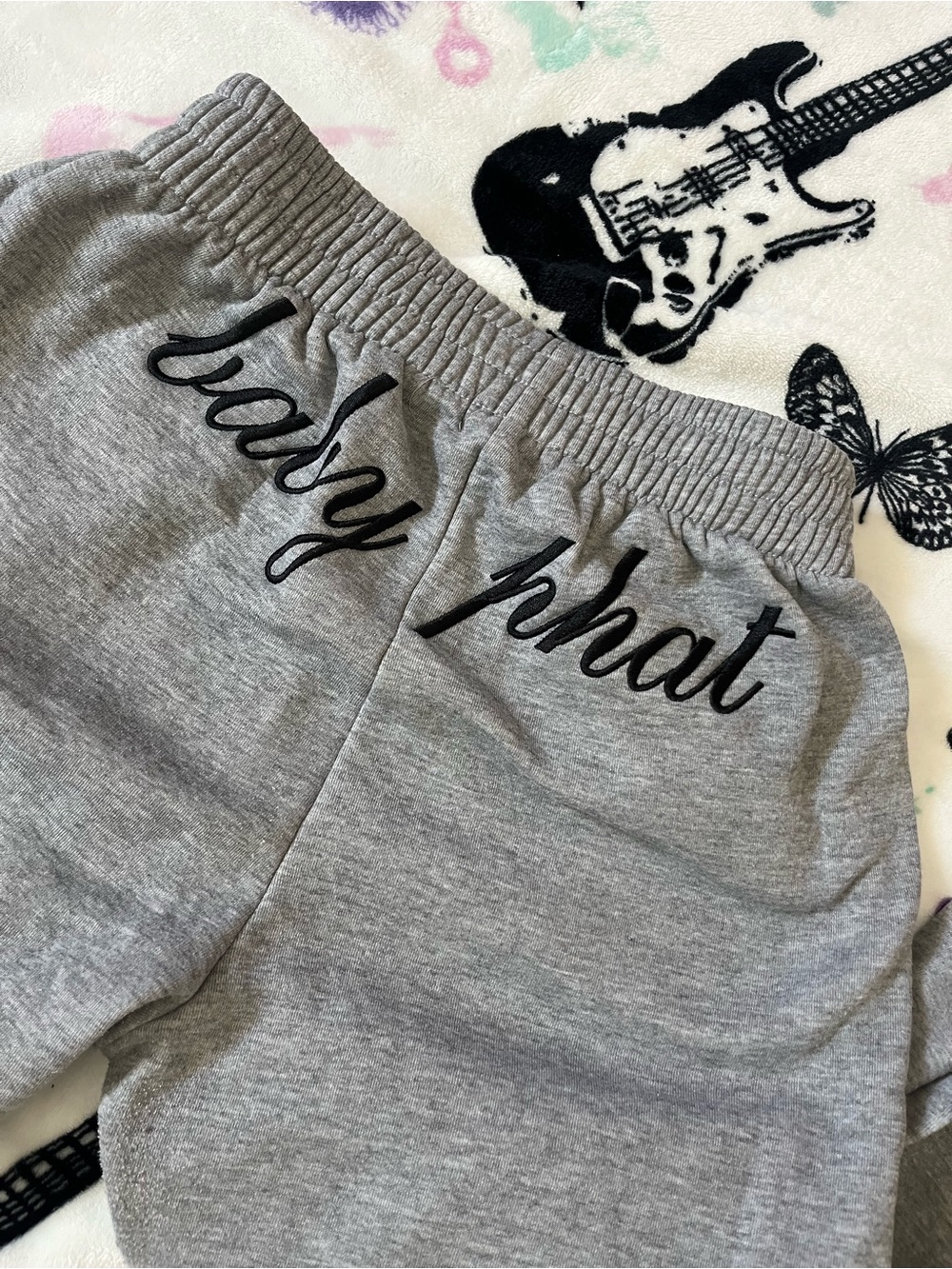 Baby Phat Grey Jogger Bottoms